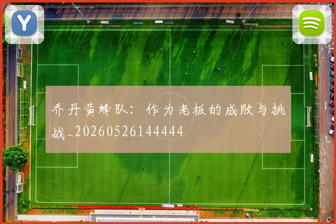 乔丹黄蜂队：作为老板的成败与挑战_20260526144444
