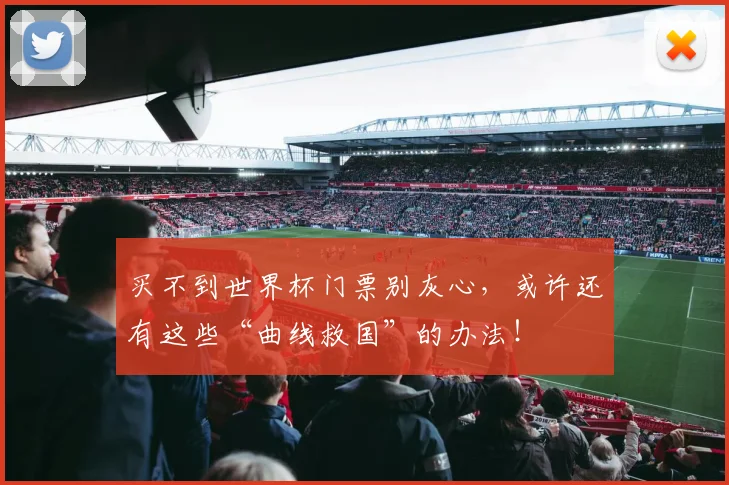 买不到世界杯门票别灰心，或许还有这些“曲线救国”的办法！